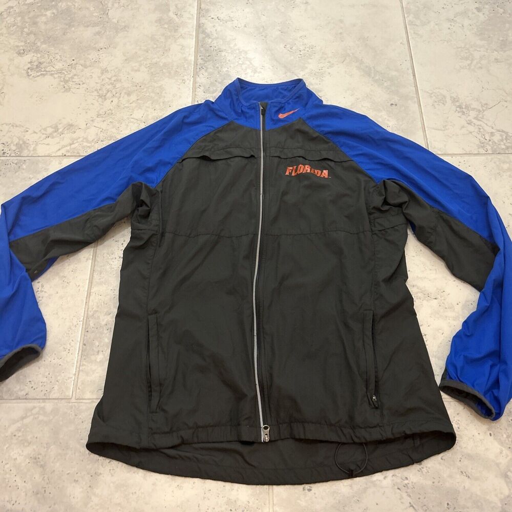 Nike Women’s Florida Gators Windbreaker Jacket Gray Size Large